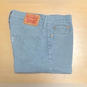 Levi’s 511 Slim Corduroy White Tab